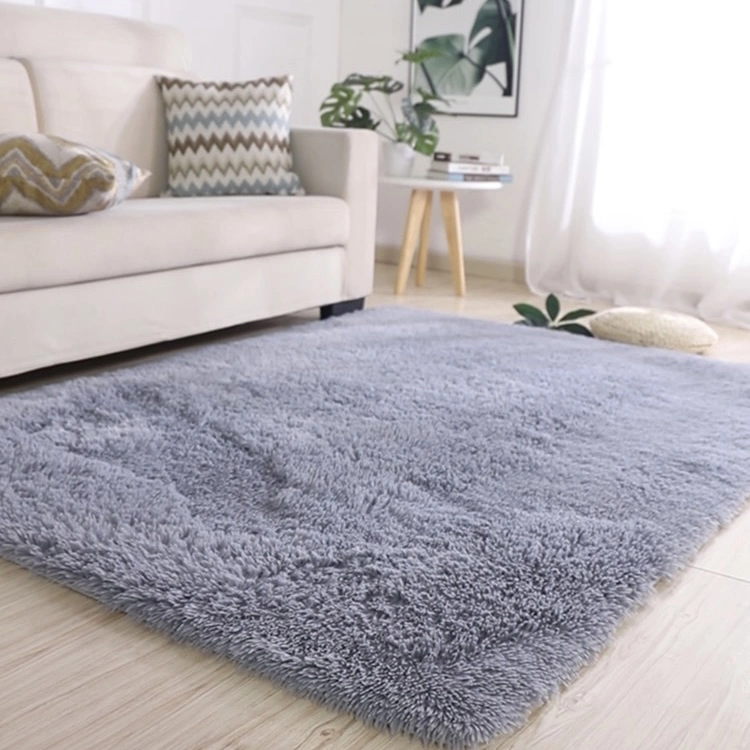 Luxury Shaggy Carpet Furry Floor Mat Home PV Velvet Decorative Living Room Baby Room Soft Fuzzy Rug